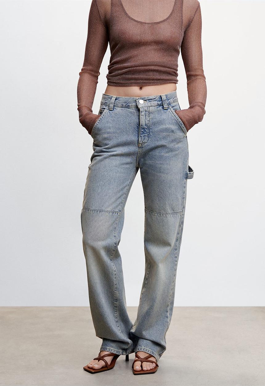 MANGO - Jeans kyomi - light faded blue