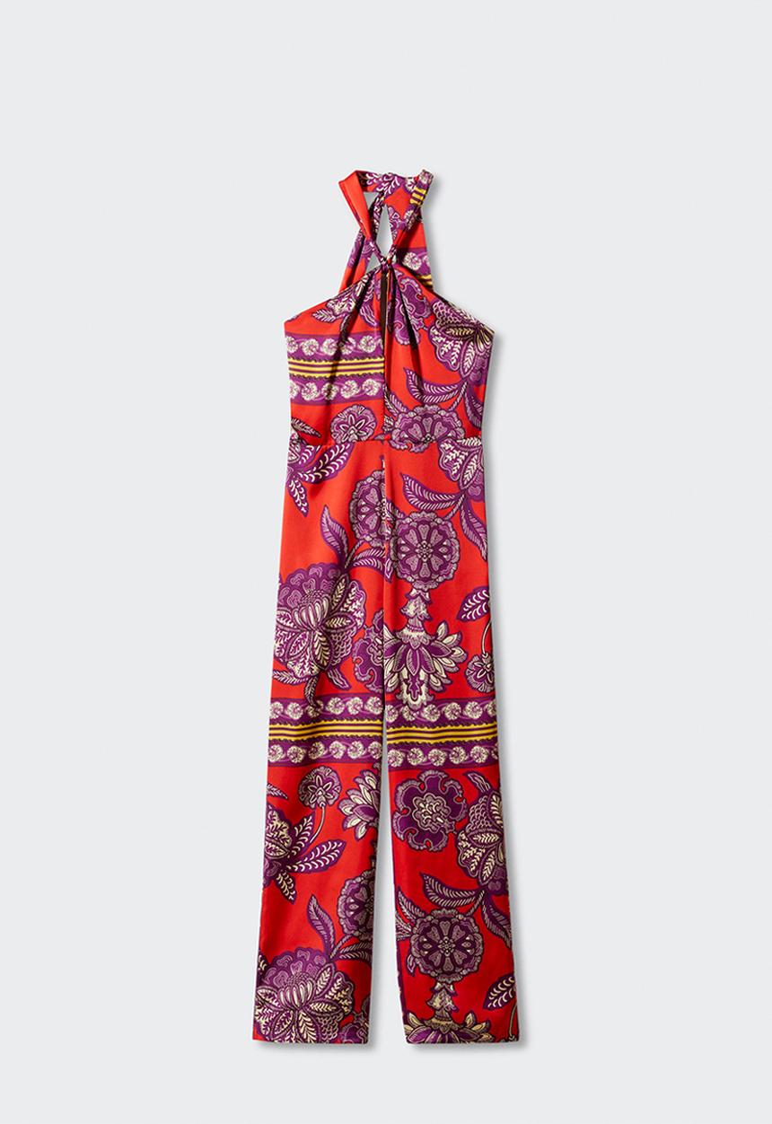 MANGO - One-piece suit cuba - red 