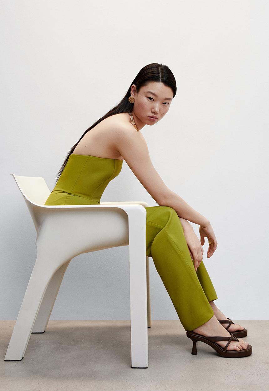 MANGO - One-piece suit paul - green