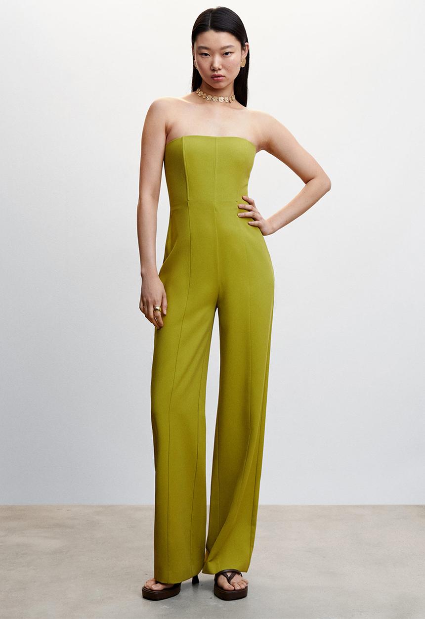 MANGO - One-piece suit paul - green