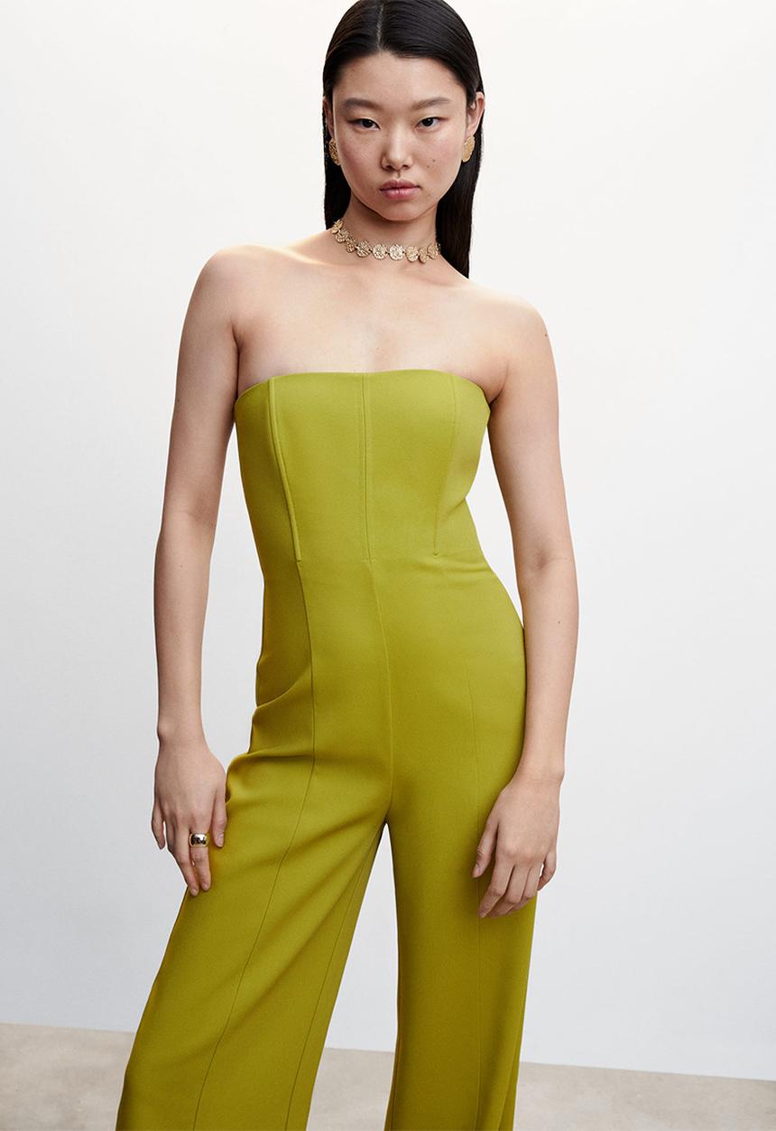 MANGO - One-piece suit paul - green