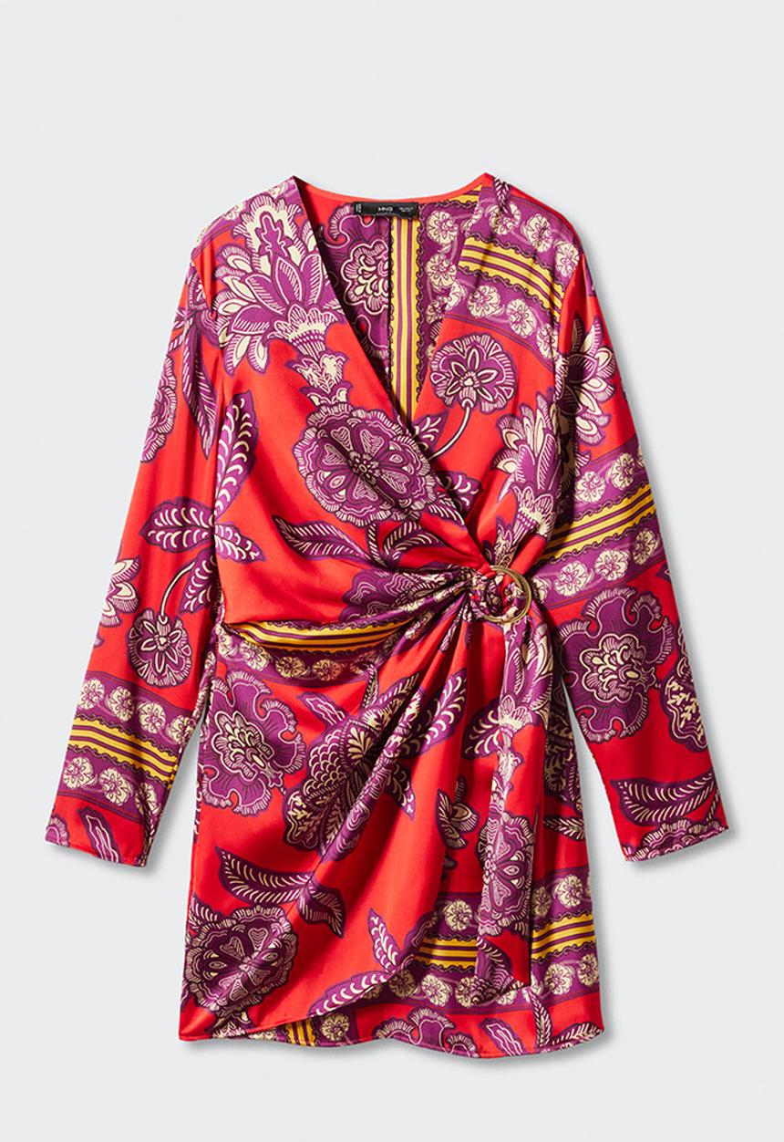 MANGO - Plus dress cuba - red