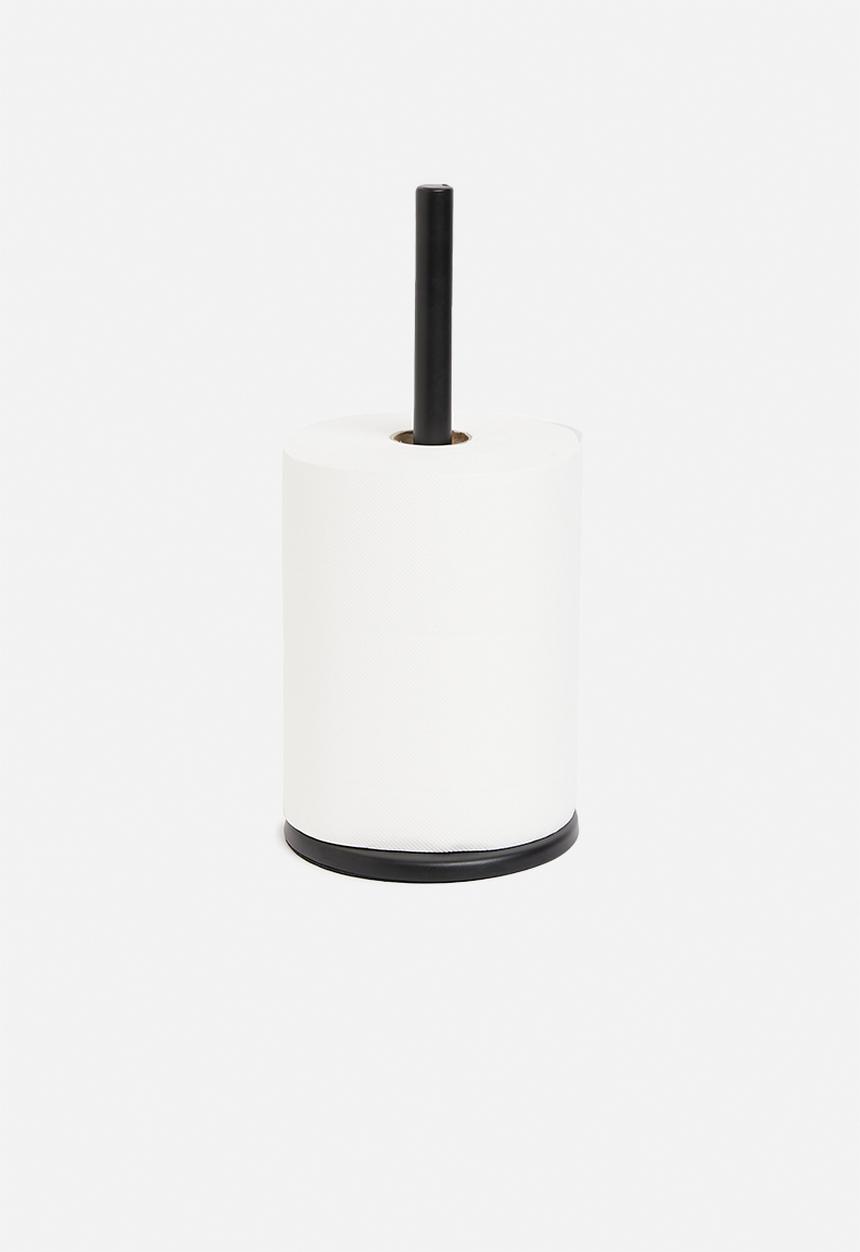 Excellent Houseware - Kitchen towel holder - black