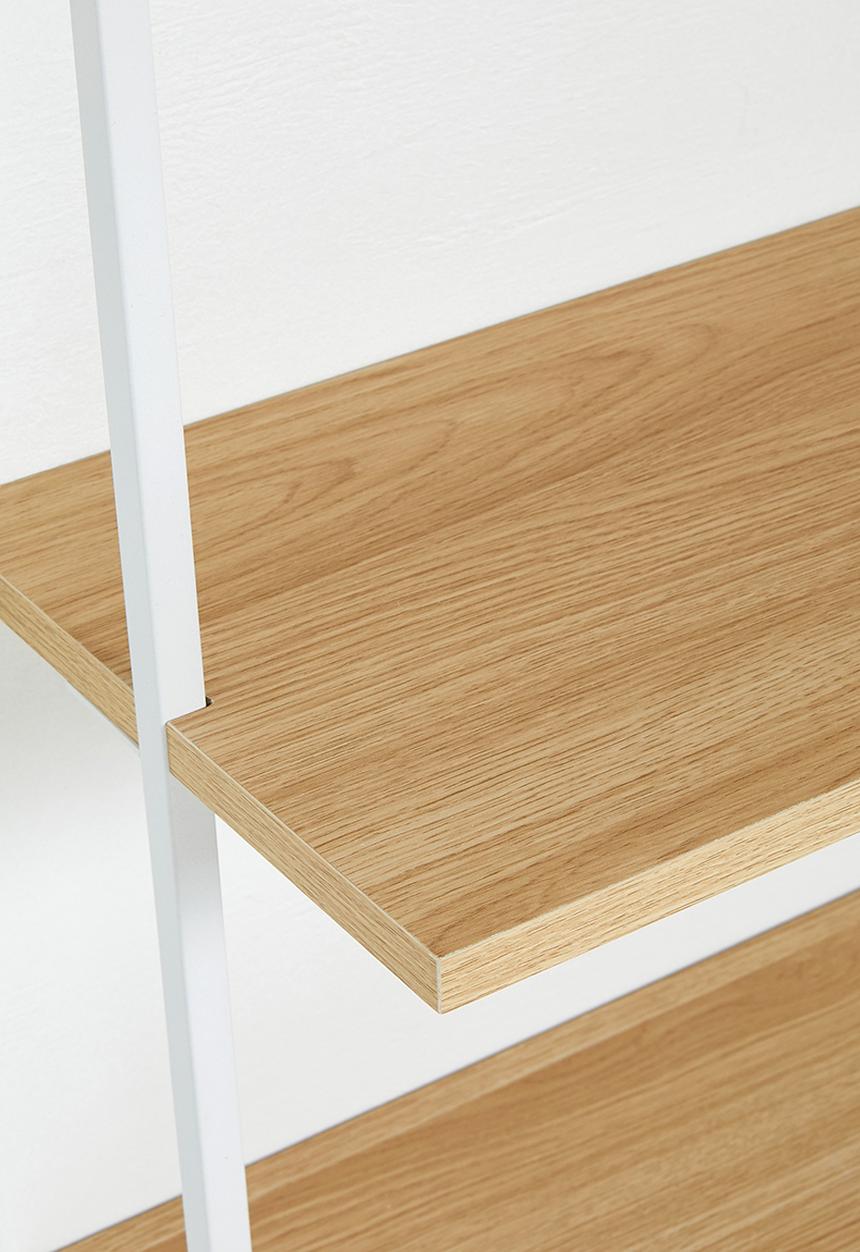 Sixth Floor - Harper 5 shelf unit - white