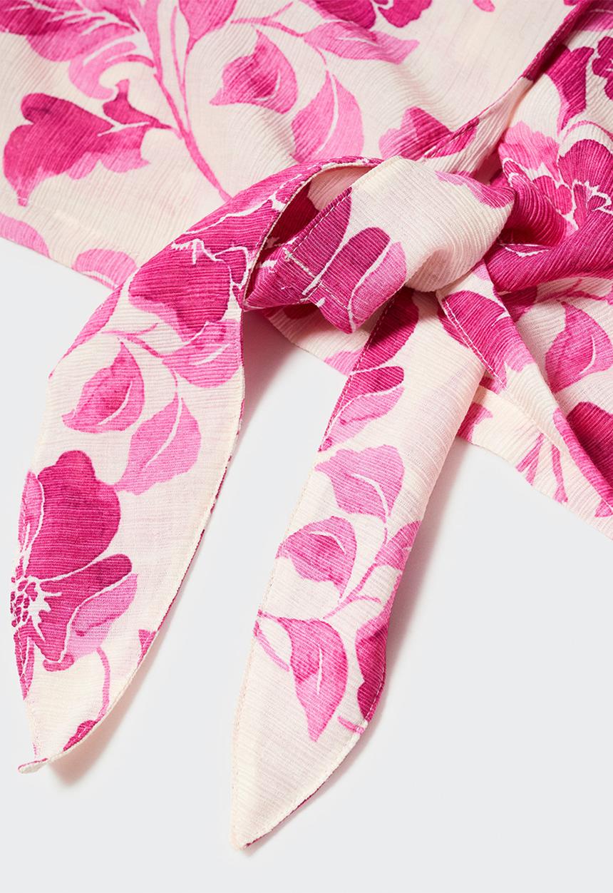 MANGO - Shirt milos - bright pink