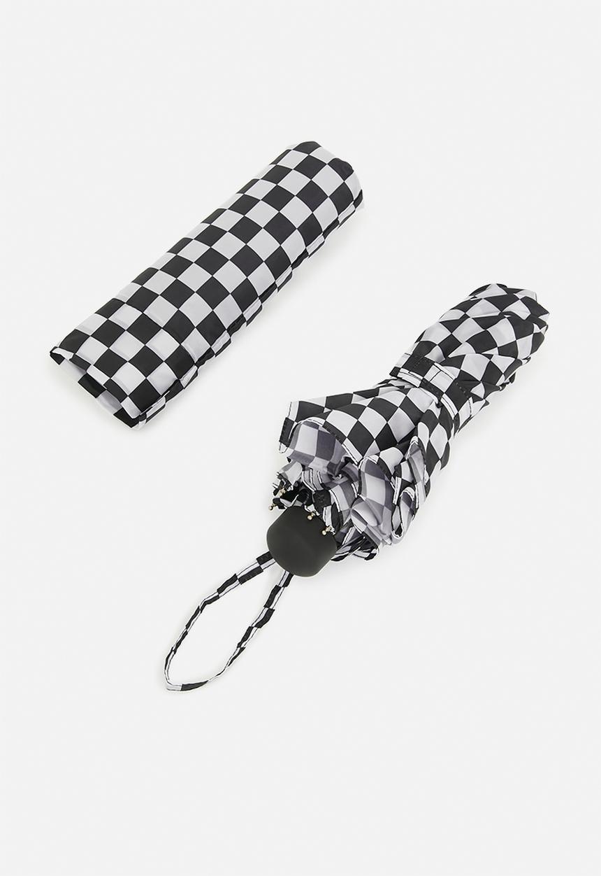 H&M - Umbrella - white & black
