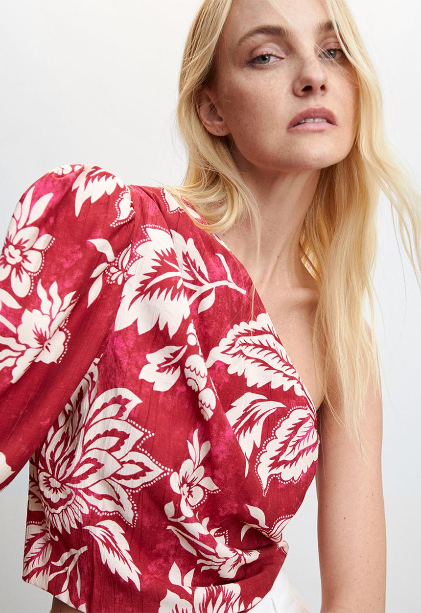 MANGO - Blouse peralta - pink