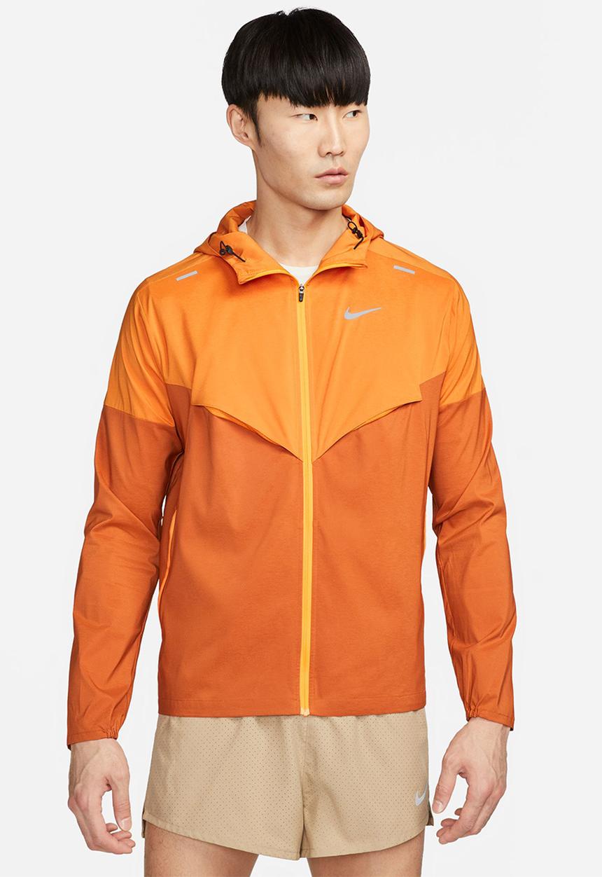 Nike - M nike rpl uv windrunner jacket - monarch/dark russet/reflective silv