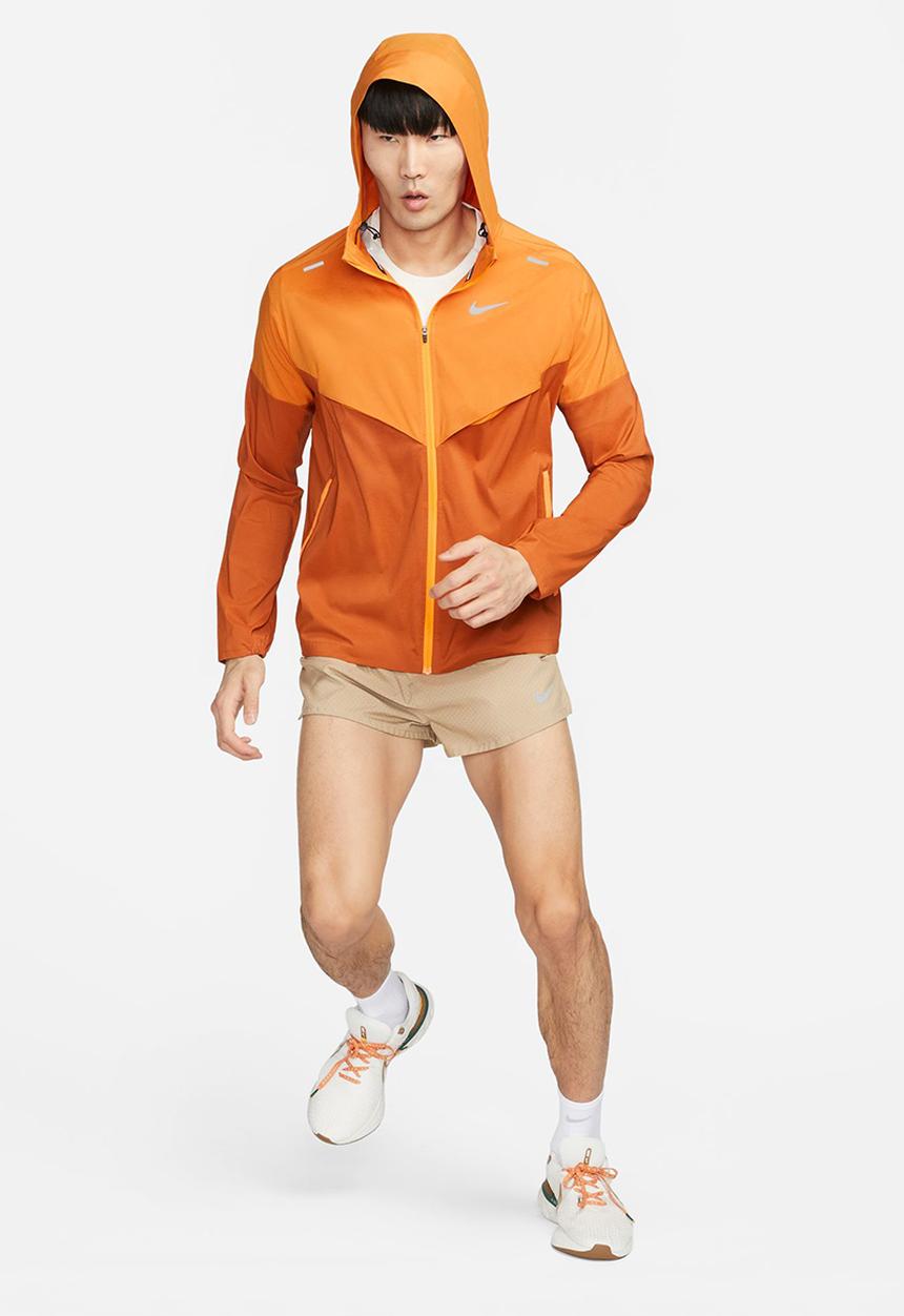 Nike - M nike rpl uv windrunner jacket - monarch/dark russet/reflective silv