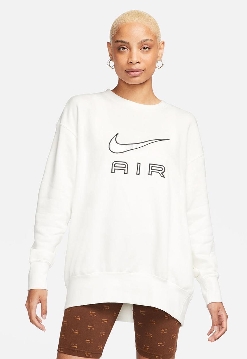 Nike - W Nsw Air fleece crew - sail/black