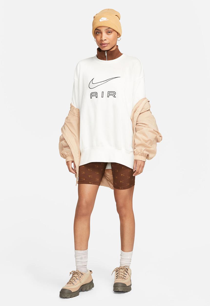 Nike - W Nsw Air fleece crew - sail/black