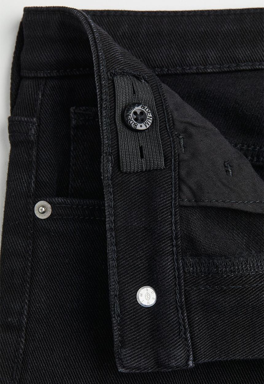H&M - Comfort stretch flare fit high jeans - black