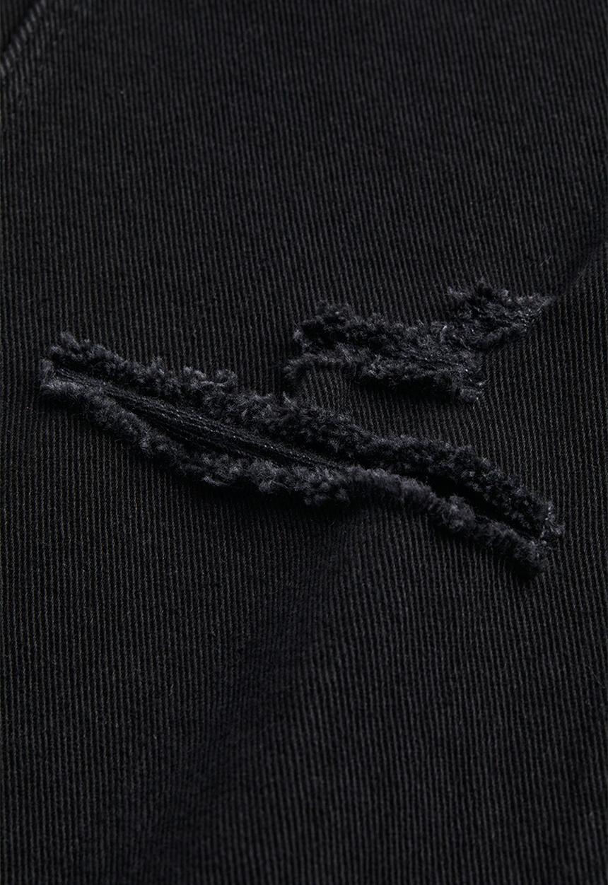 H&M - Comfort stretch flare fit high jeans - black