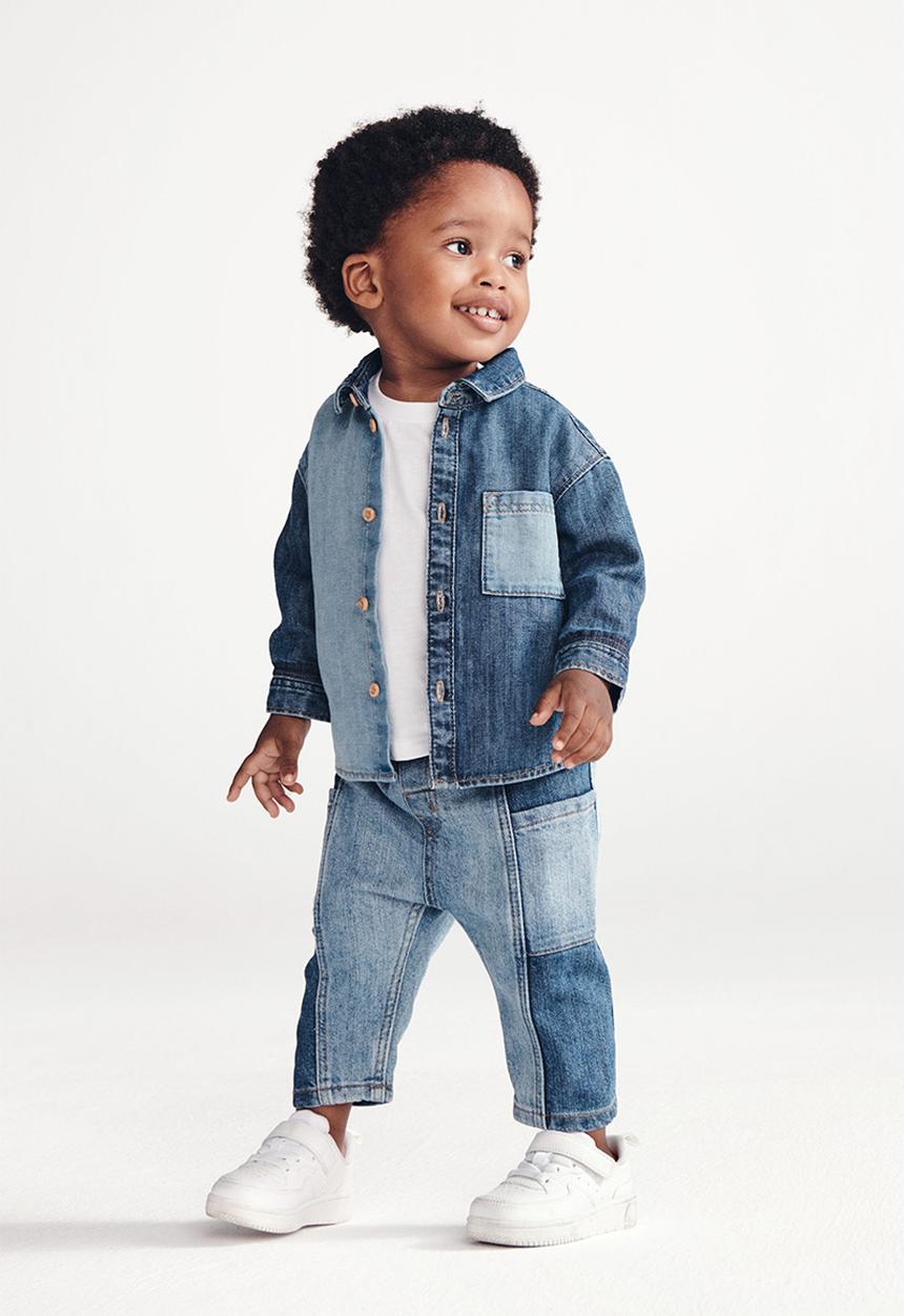 H&M - Relaxed fit jeans - light denim blue