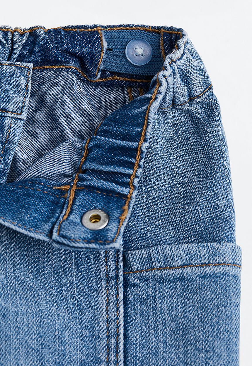 H&M - Relaxed fit jeans - light denim blue
