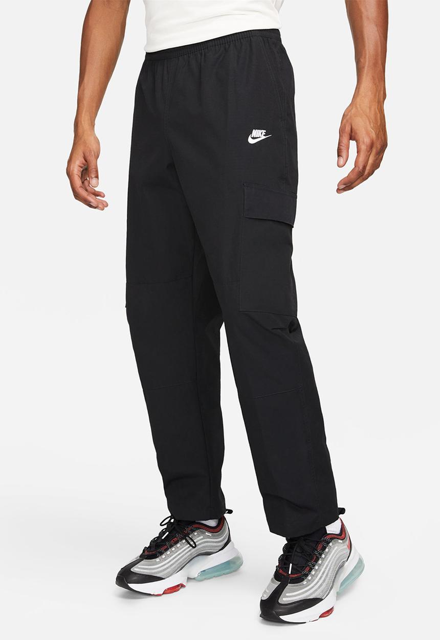 Nike - M nike club cargo woven pant - black/white