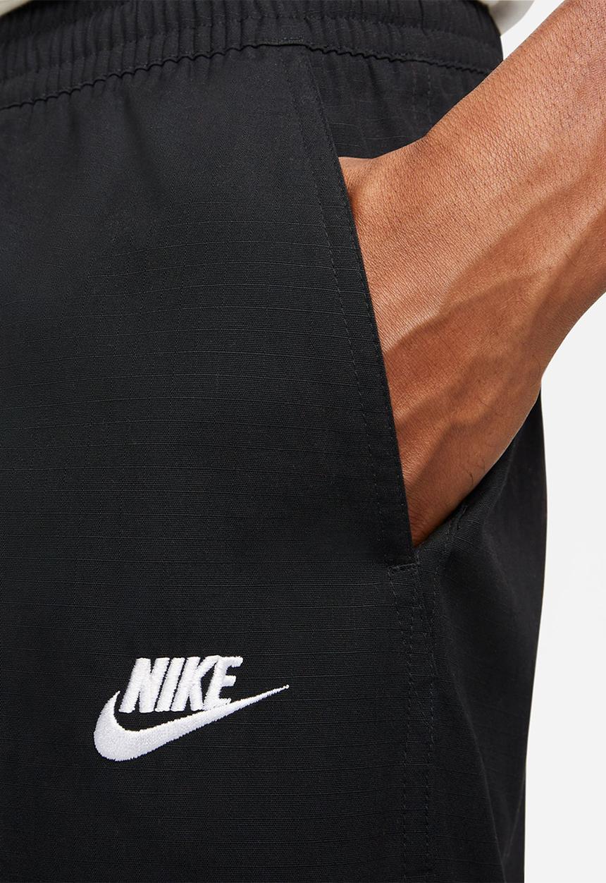 Nike - M nike club cargo woven pant - black/white