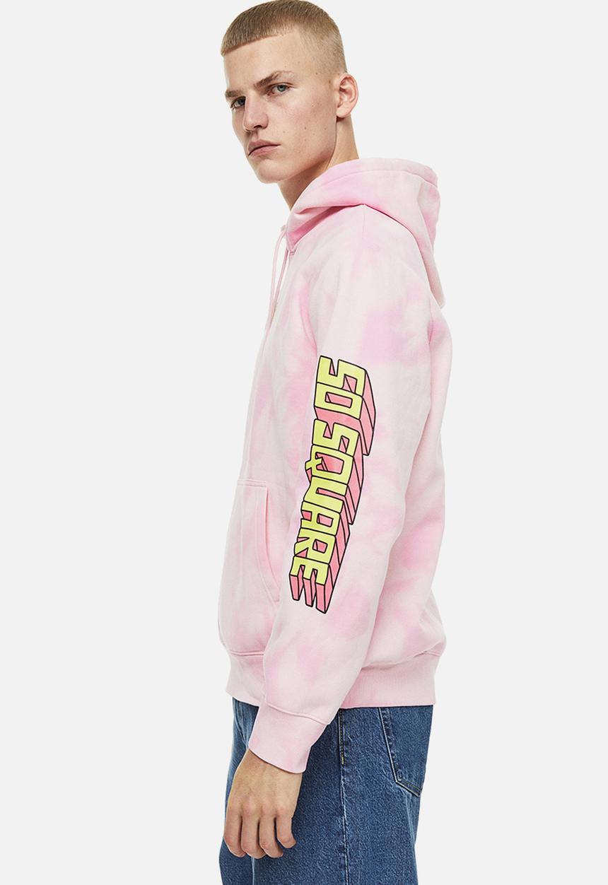 H&M - Regular fit hoodie - pink spongebob squarepants 