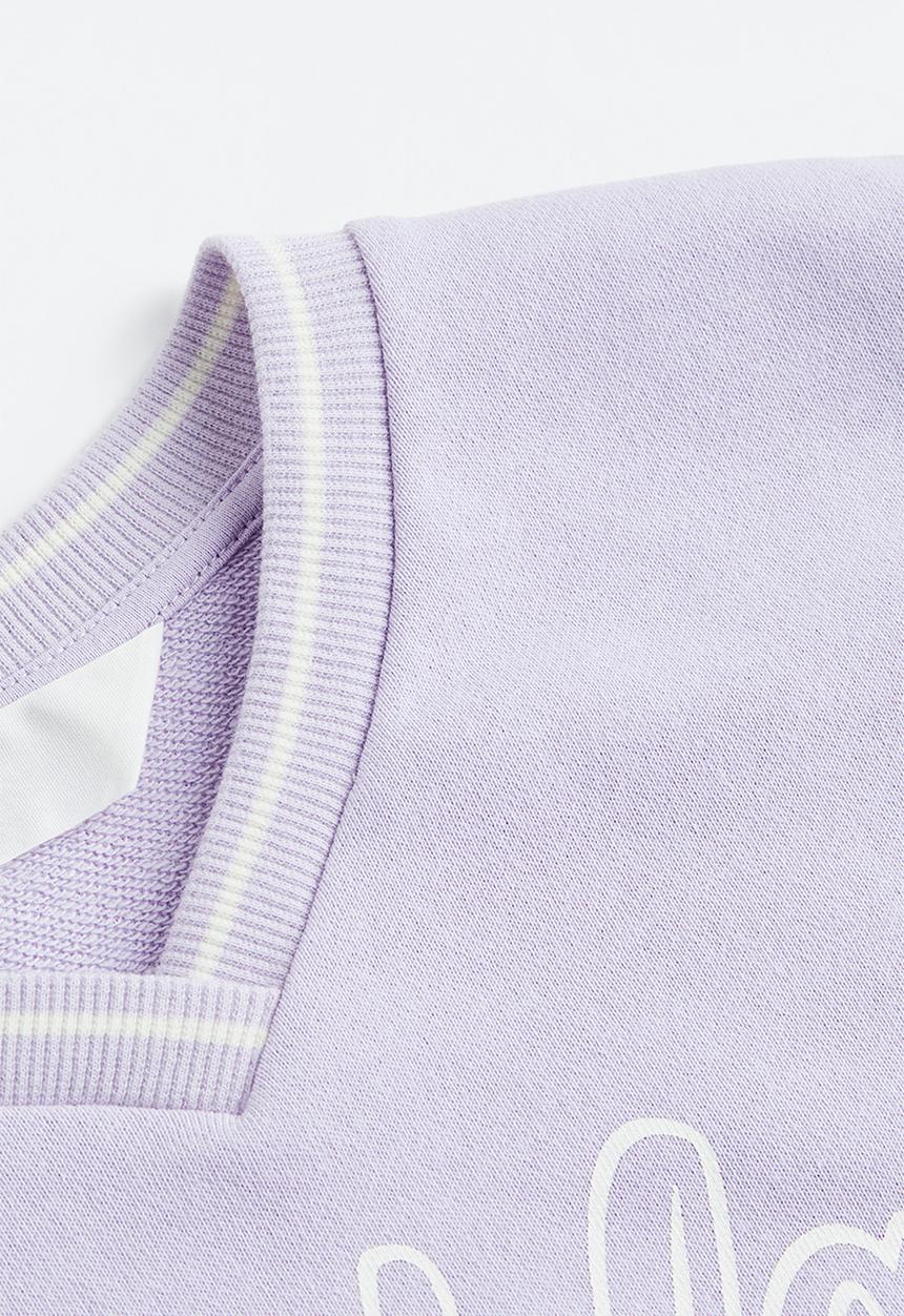H&M - Boxy-style sweatshirt - light purple/auckland 