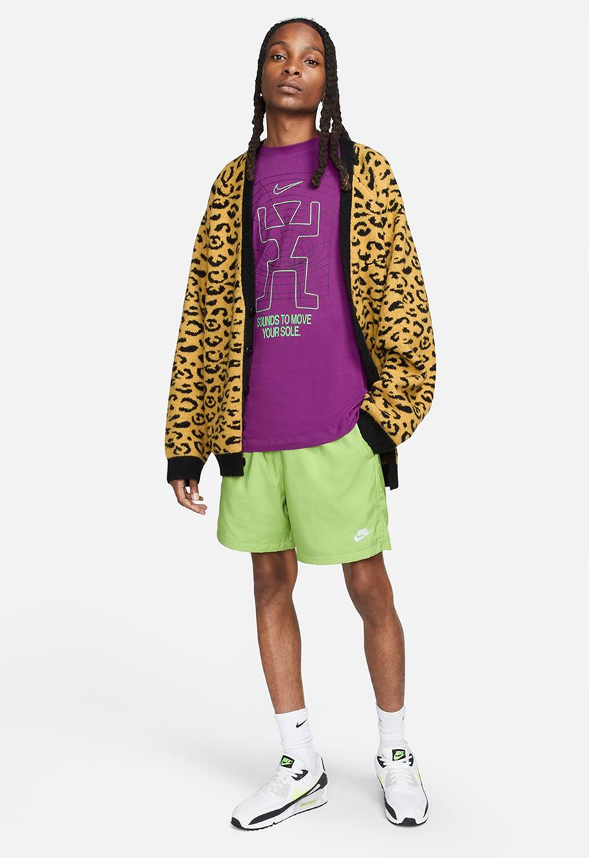 Nike - M nsw tee trend iridescent hbr - bold berry