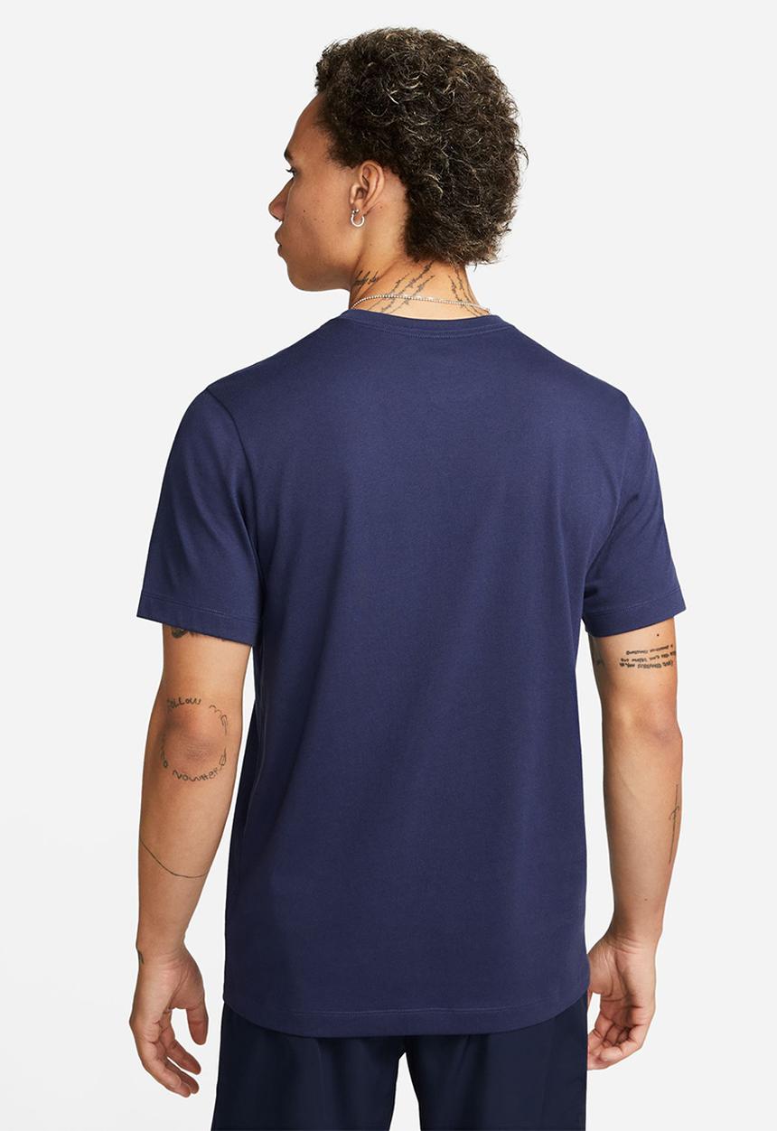 Nike - M nk df tee heritage - midnight navy