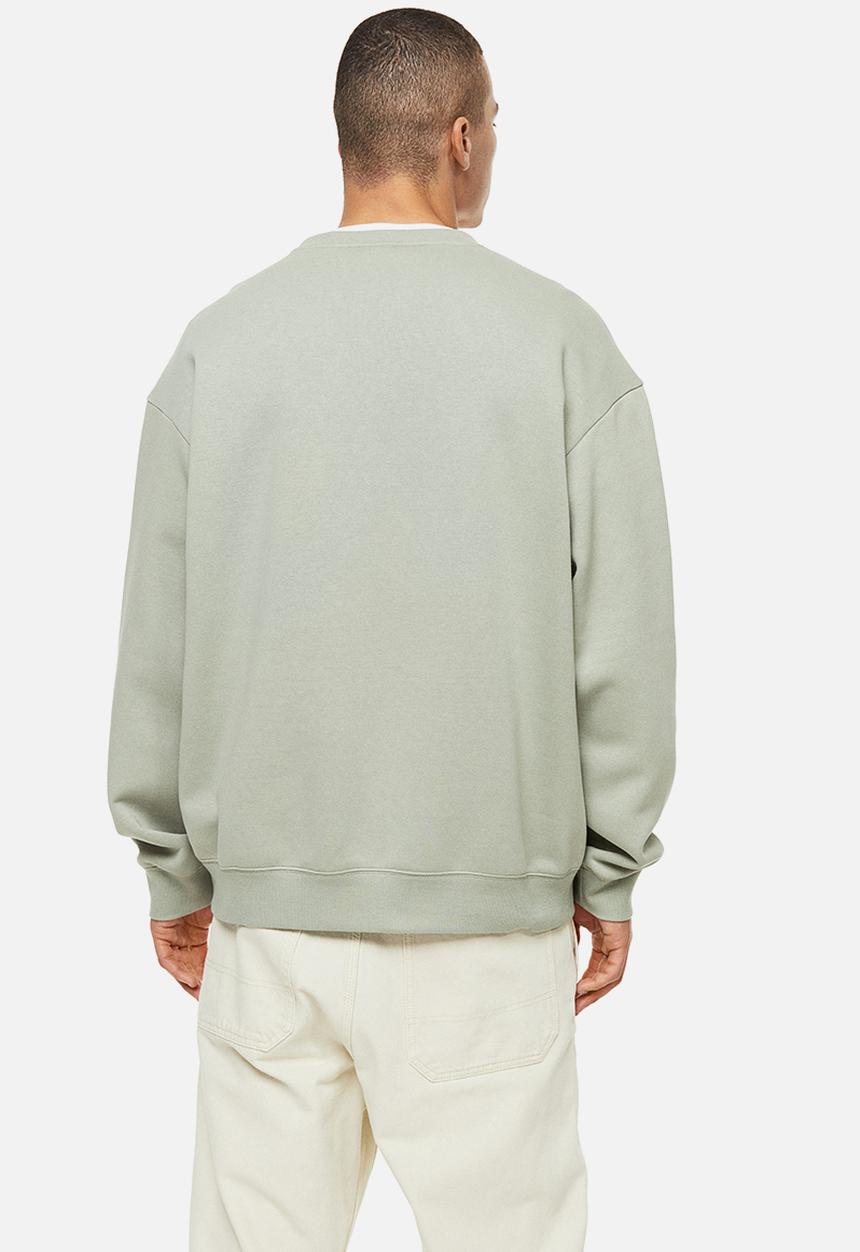 H&M - Relaxed fit sweatshirt - green