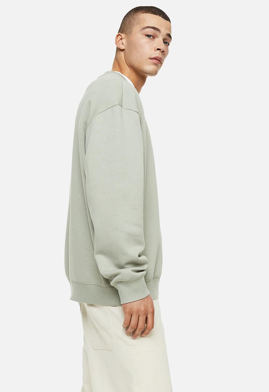 H&M - Relaxed fit sweatshirt - green