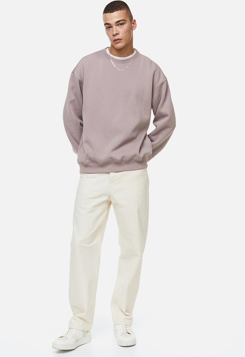 H&M - Relaxed fit sweatshirt - purple
