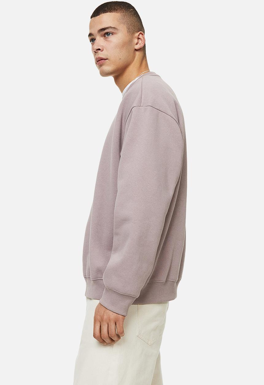 H&M - Relaxed fit sweatshirt - purple