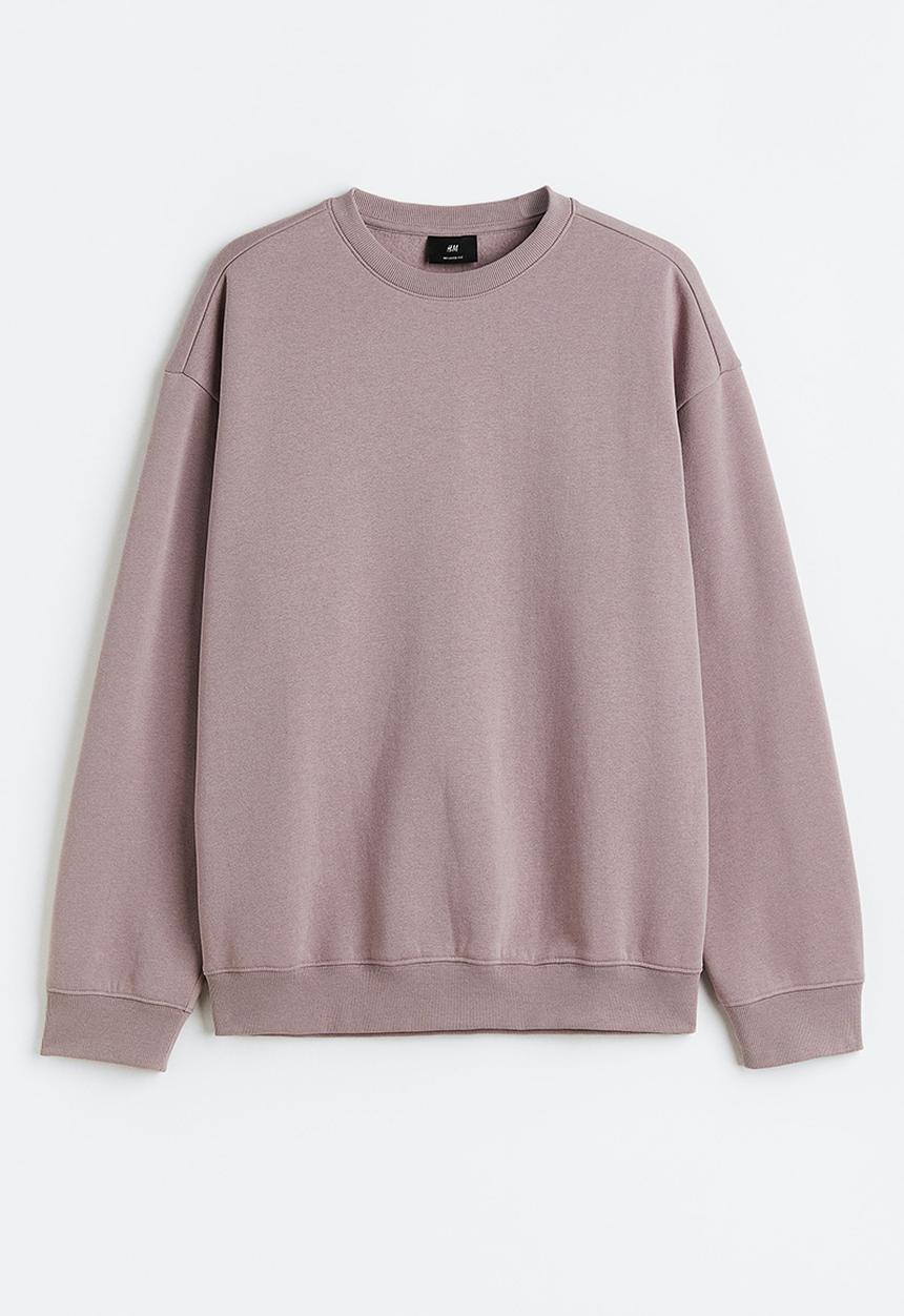 H&M - Relaxed fit sweatshirt - purple