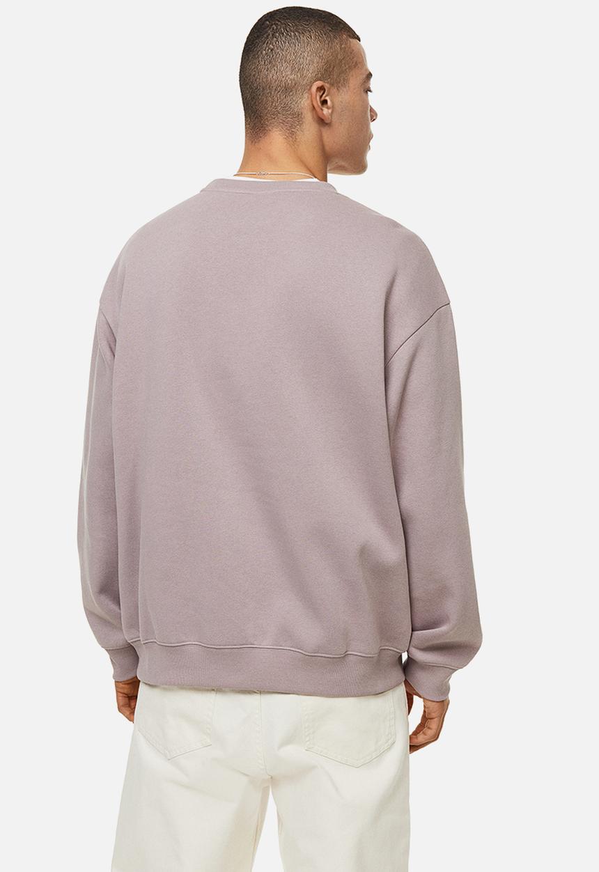 H&M - Relaxed fit sweatshirt - purple