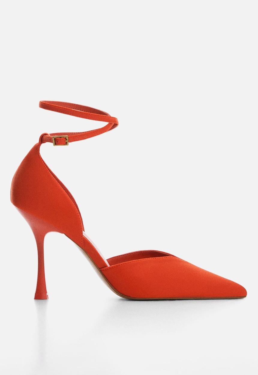 MANGO - Mich court heel - red