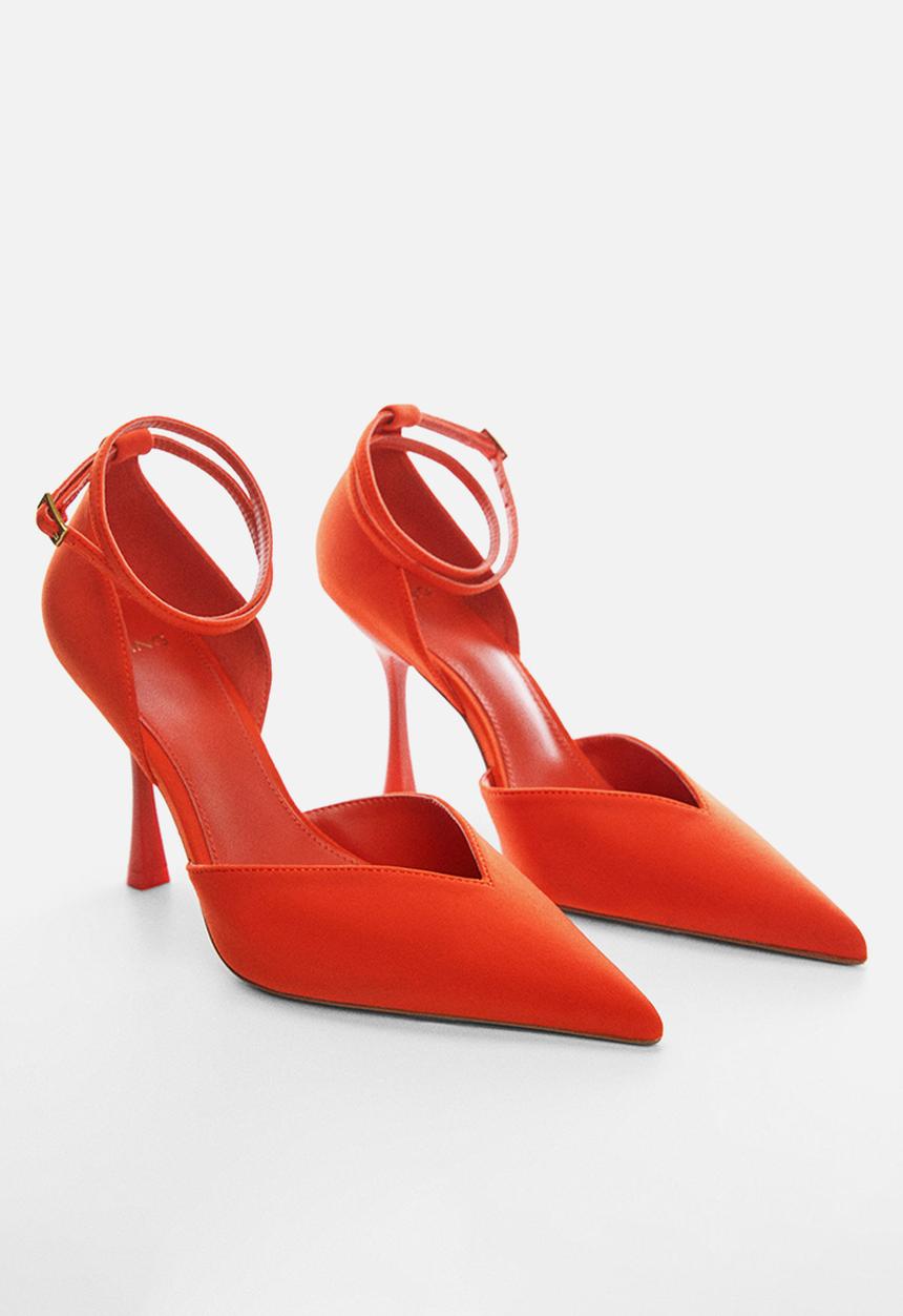 MANGO - Mich court heel - red