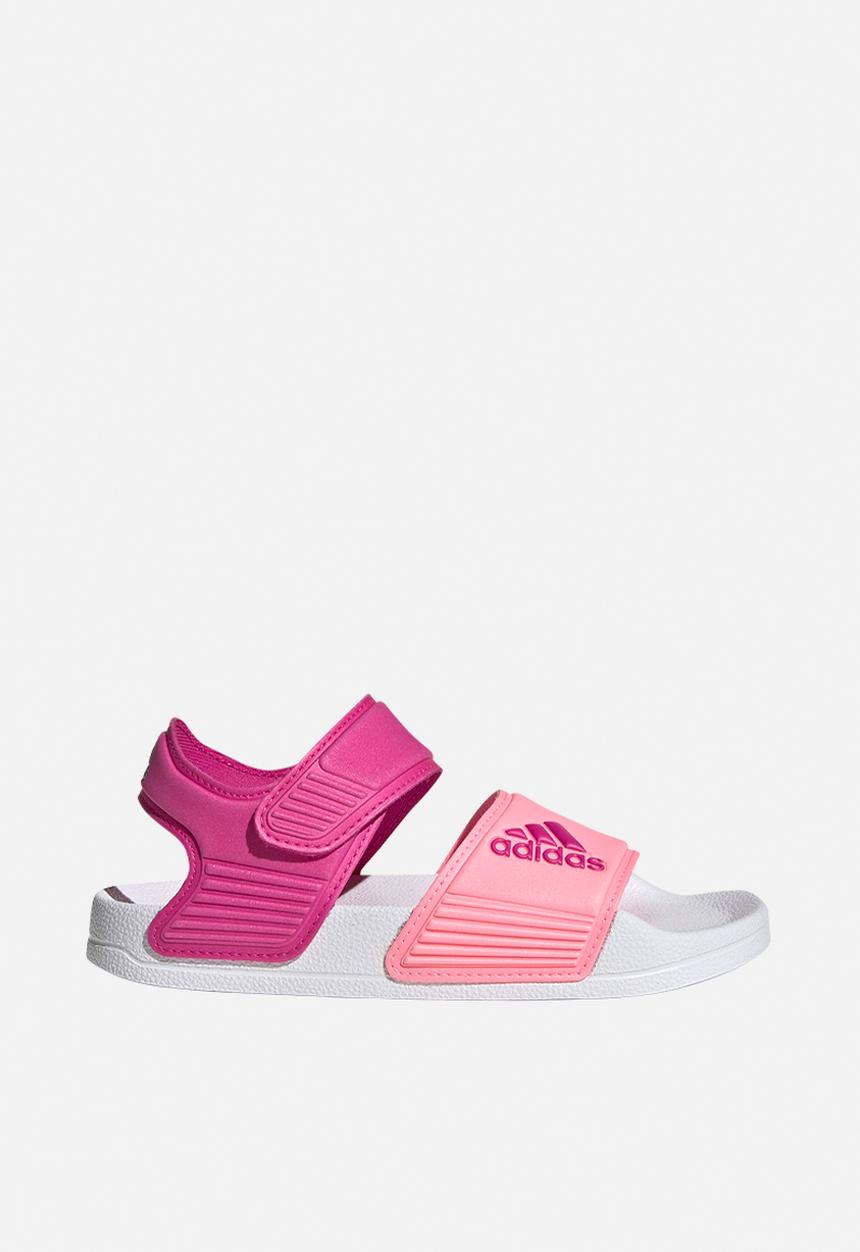adidas Performance - Adilette sandal k - lucid fuchsia/beam pink/pulse mint
