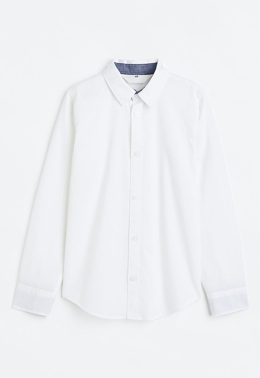 H&M - Cotton shirt - white