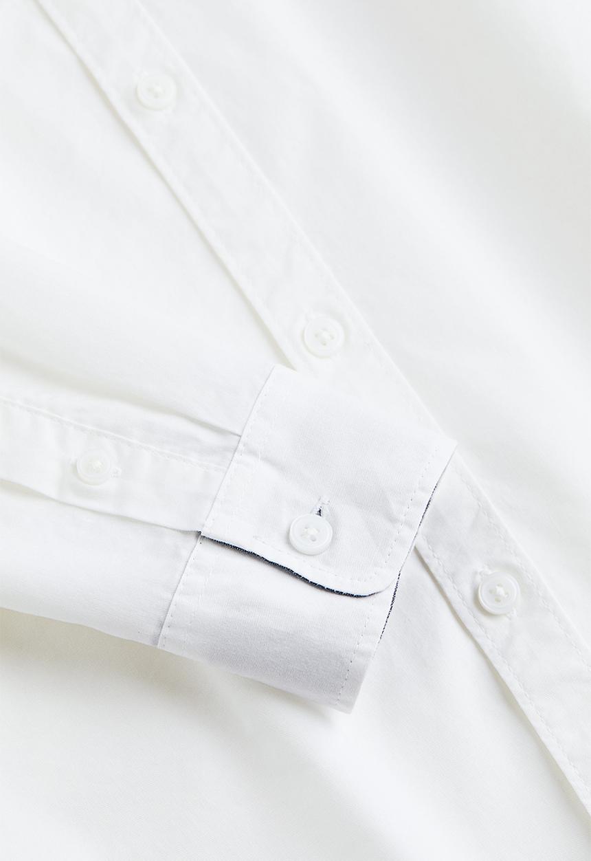 H&M - Cotton shirt - white