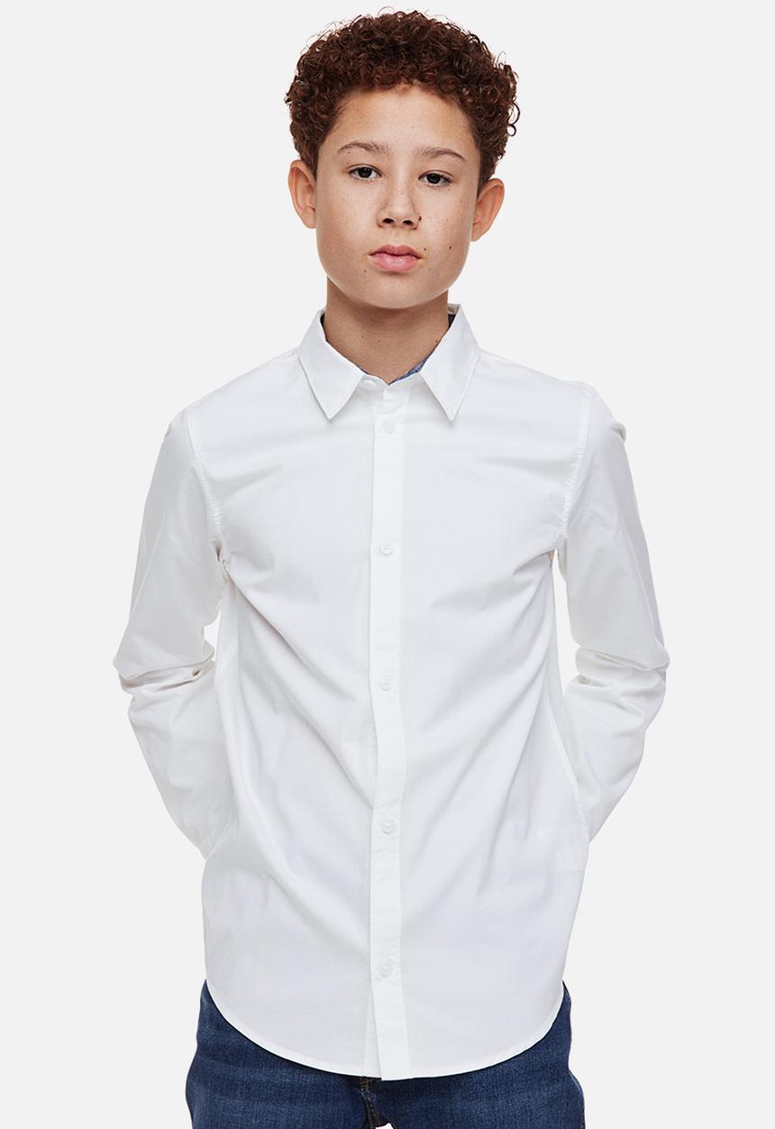 H&M - Cotton shirt - white
