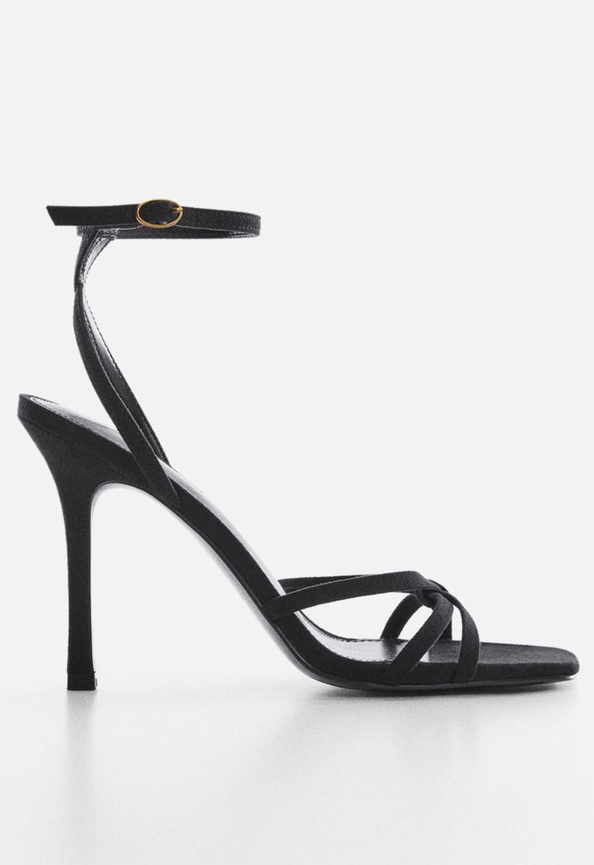 MANGO - Zas barely there stiletto - black