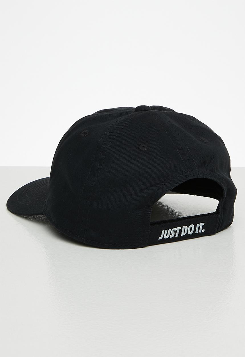 Nike - Nan hbr patch curve brim cap - black
