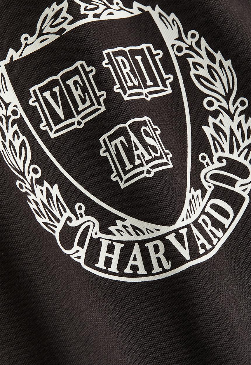 H&M - Oversized printed t-shirt - black/harvard