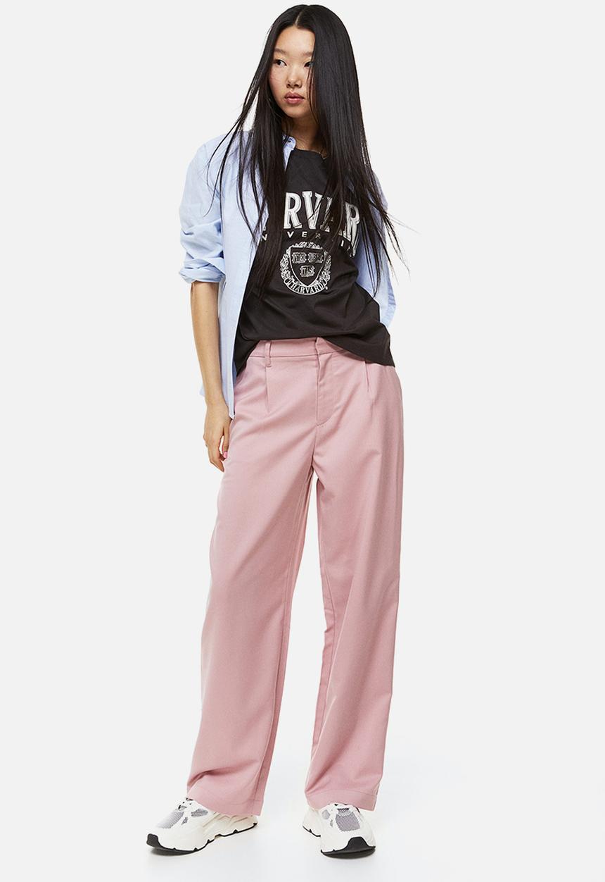 H&M - Oversized printed t-shirt - black/harvard