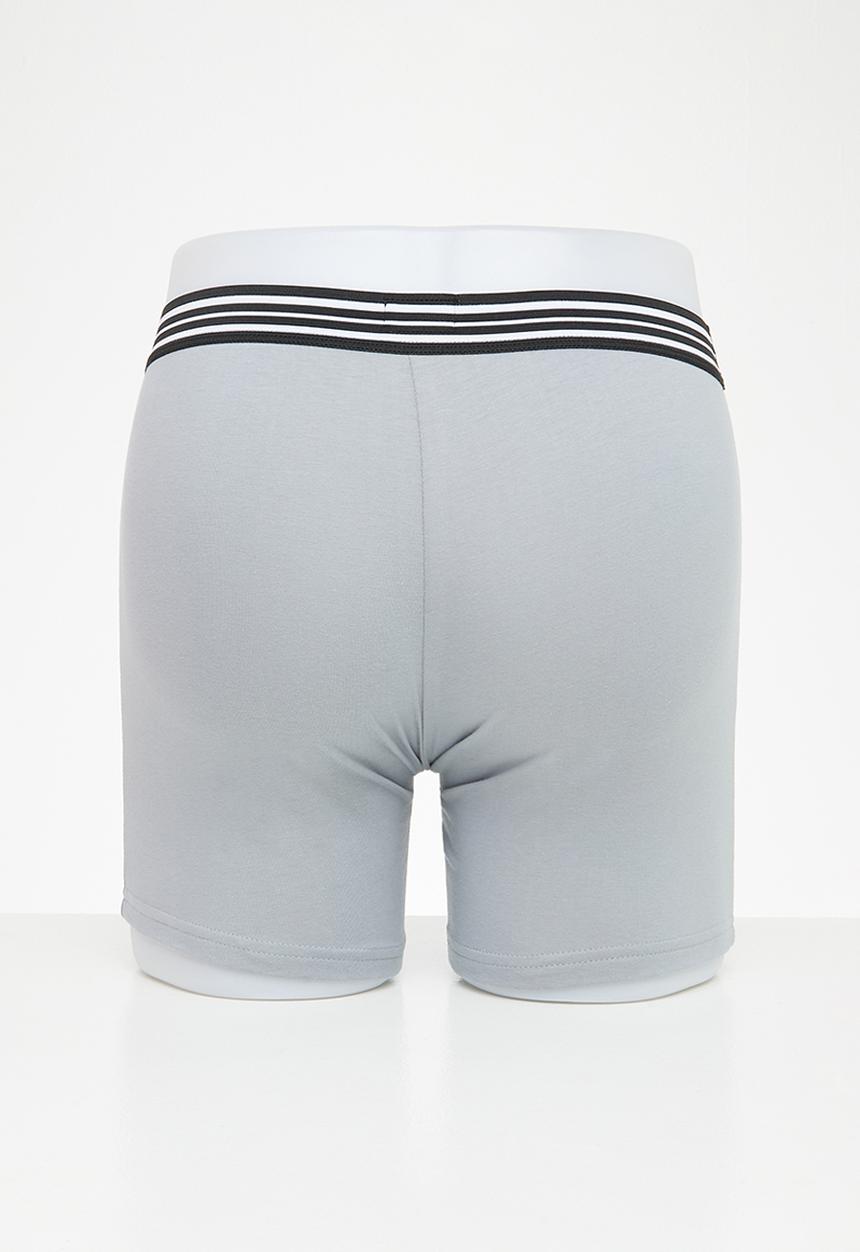 Jockey - 2 Pack long leg one up stretch pouch trunk - blue & black