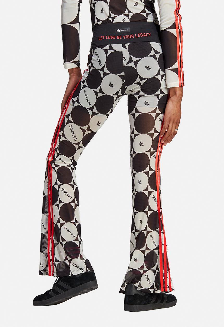 adidas Originals - Pride legging - off white & black