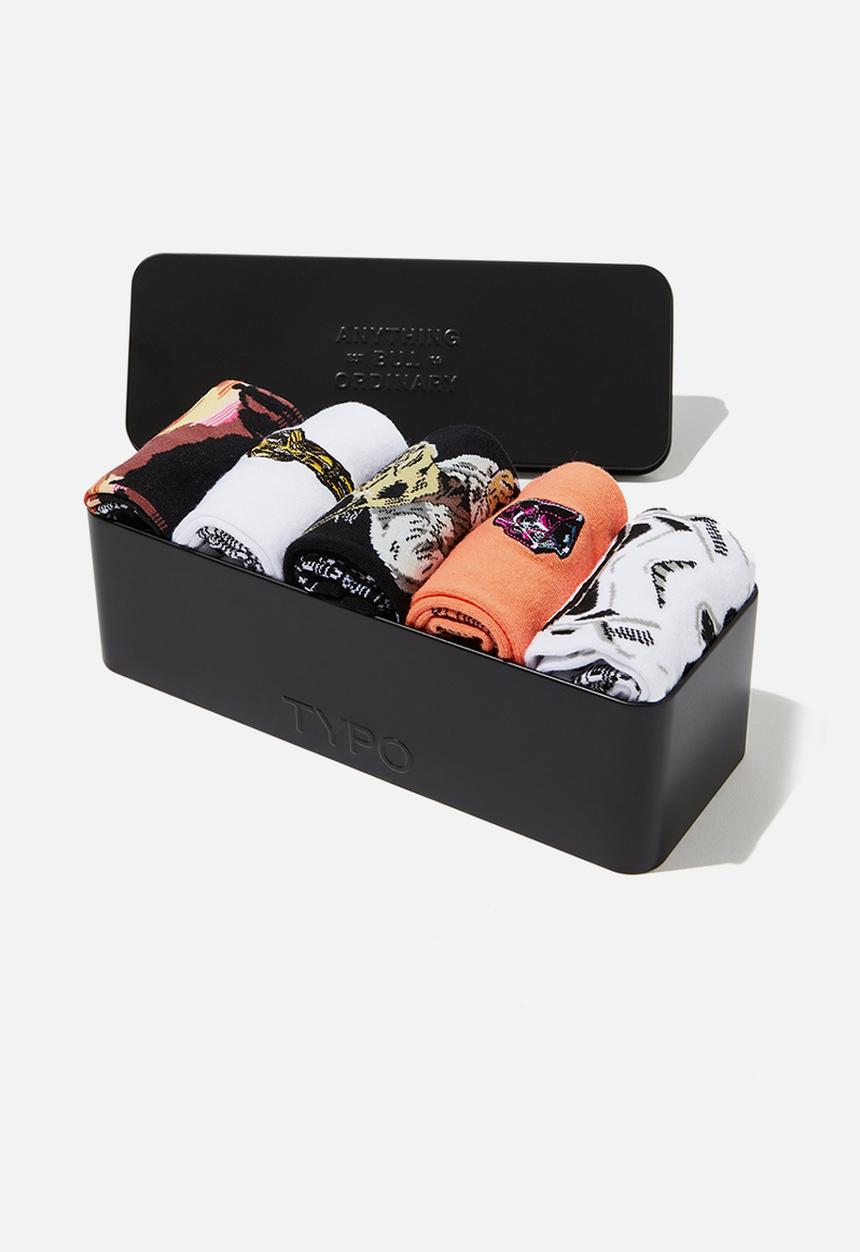 Cotton On - Tin of socks - lcn luc star wars multi 