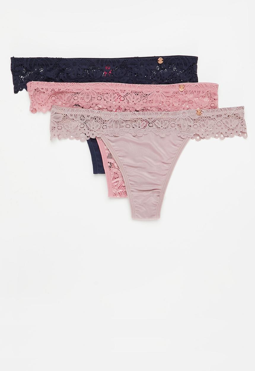 KANGOL - 3-Pack thong - multi