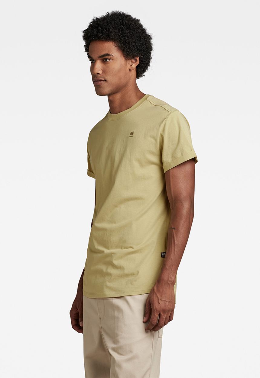 G-STAR - Lash r t s\s compact jersey o - leek green