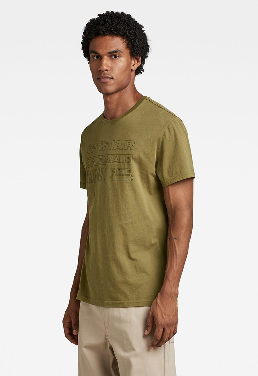 G-STAR - Originals r t compact jersey i o - smoke olive
