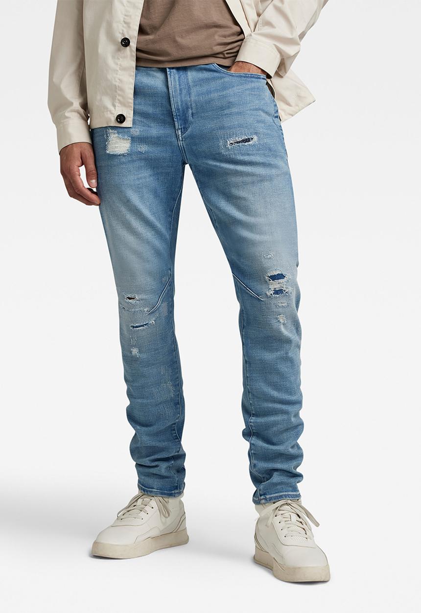 G-STAR - D-staq 3d slim heavy elto pure superstretch - sun faded denver restored