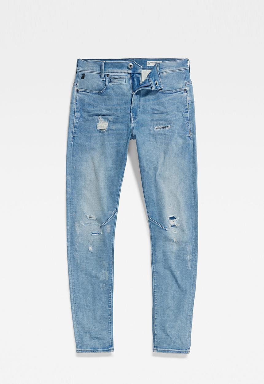 G-STAR - D-staq 3d slim heavy elto pure superstretch - sun faded denver restored