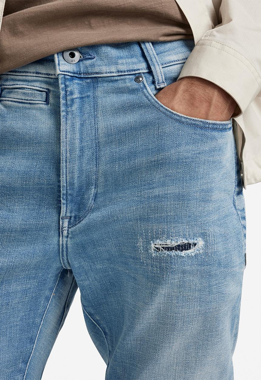 G-STAR - D-staq 3d slim heavy elto pure superstretch - sun faded denver restored